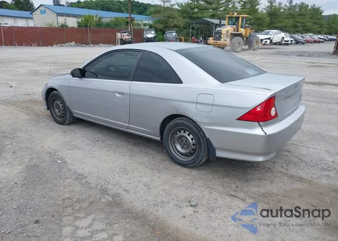 2004 Honda Civic Lx из США, поврежденный, VIN 1HGEM22594L011230